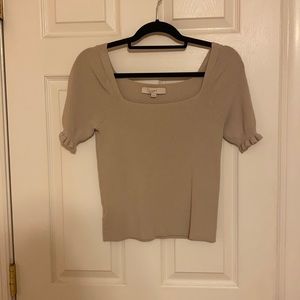 The loft square neck top